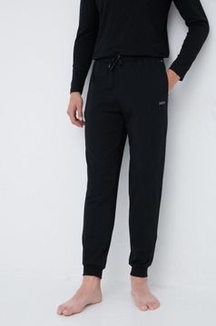 Hugo Boss spodnie piżamowe / dresowe męskie czarny