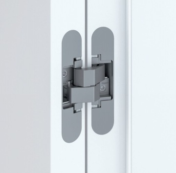 ПЕТЛЯ ANSELMI AN140 МАТОВАЯ ХРОМ СКРЫТАЯ 40 кг