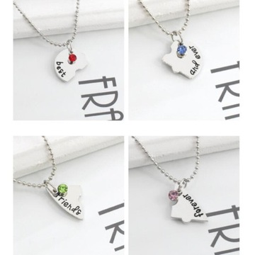 Ожерелье Дружбы, 4 цепочки для костюма Bff