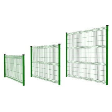 Panel ogrodzeniowy fi 4.0 x 1.23 x 2 V Zielony