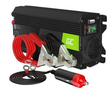 ПРЕОБРАЗОВАТЕЛЬ НАПРЯЖЕНИЯ GREEN CELL INVGC04 24 В 500 Вт