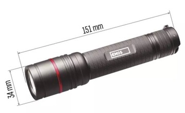 Аккумуляторный фонарик CREE LED Ultibright 80, 600лм
