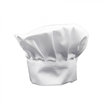 Czapka Kucharska Gastronomiczna Biała