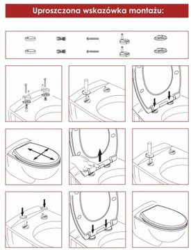 Сиденье для унитаза Serella из дюропласта для Grohe Serel