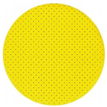 PAPIER ŚCIERNY KRĄŻEK DO ŻYRAFY 225mm ŻÓŁTY P. 180