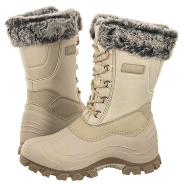 Buty Śniegowce Damskie CMP Snow Boots Beżowe