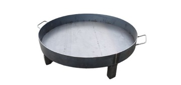 Solidne palenisko 1000mm,blacha 3mm, stal surowa