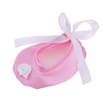 Różowe Satynowe Buty Do Doll