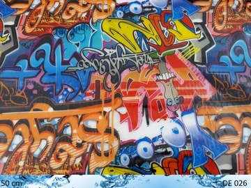 Гидрографическая гидрографическая фольга DE 026 / 50 см