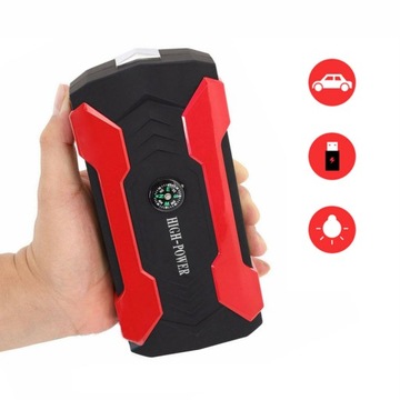 ПУСКОВОЙ СТАРТЕР ПУСКОВОЙ УСИЛИТЕЛЬ POWERBANK МОЩНЫЙ НАБОР МОЛОТОК-ФАКЕЛА 28000 мАч