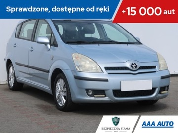 Toyota Corolla Verso E120 1.8 VVT-i 130KM 2004 Toyota Corolla Verso 1.8, GAZ, 7 miejsc, Klima