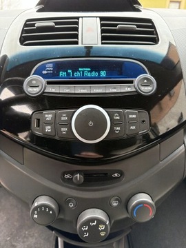 Chevrolet Spark II Hatchback 1.0L DOHC 68KM 2011 Chevrolet Spark TYLKO 126tyśkm! 1WŁ 1.0b ORYGINAŁ LAKIER 2011r LT SKÓRY!, zdjęcie 10