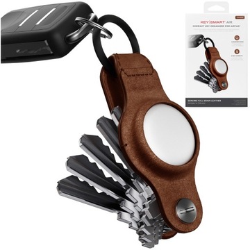 ETUI SKÓRZANE KEYSMART DO APPLE AIRTAG ORGANIZER NA KLUCZE AIR LEATHER CASE