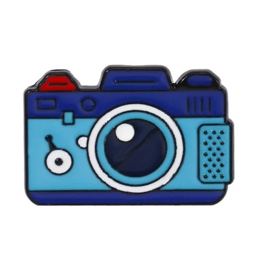 Broszka na przepiękny kolor aparat fotograficzny broszka Outdoor seria podr
