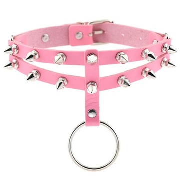 DIEZI w stylu Punk nit Choker naszyjnik dla kobiet