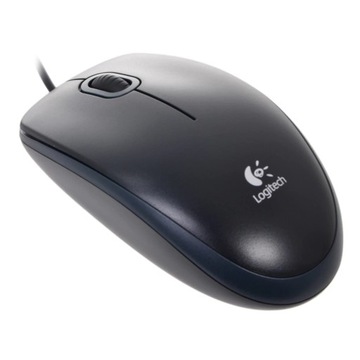 Mysz przewodowa Logitech B100 optyczna 800dpi x60