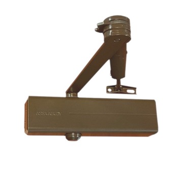 Samozamykacz ASSA ABLOY DC140 z blokadą brązowy RAL8014