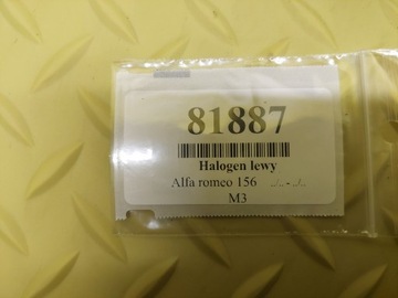 ALFA ROMEO 156 HALOGEN LEVÝ 468247570