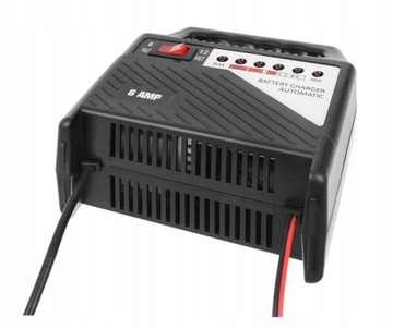 Выпрямительное зарядное устройство 6В и 12В для автомобильных аккумуляторов 6А