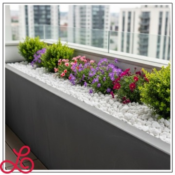 THASSOS GROSS 16-32 мм SNOW WHITE GARDEN DECORATING GARDEN STONE