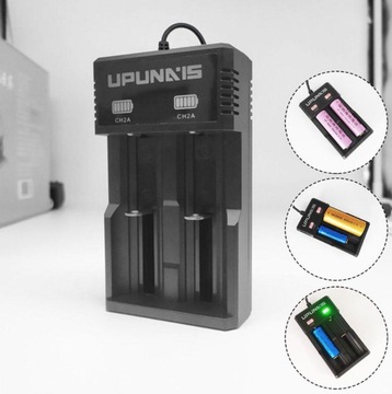 УНИВЕРСАЛЬНОЕ ЗАРЯДНОЕ УСТРОЙСТВО для литий-ионных аккумуляторов 18650/14500/26650