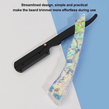 Мужской винтажный складной держатель триммера для бороды