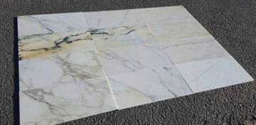 BIANCO CALACATTA GOLD PŁYTKI MARMUROWE/GRANITOWE