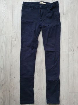 Spodnie Dżinsowe Jeansowe damskie Z1975 Granatowe ZARA r. 36 S