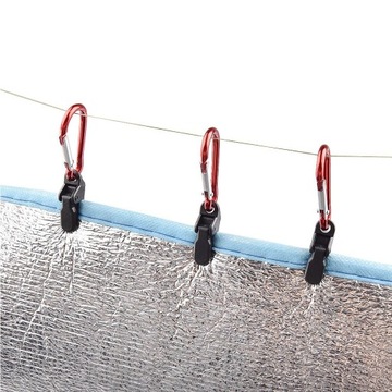 Карабин с клипсой 20 шт.