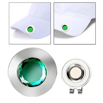 Маркер для мяча для гольфа Зажим для шляпы для гольфа Зажим для шляпы для гольфа с