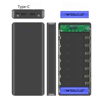 Obudowa na powerbank W8 DIY - 8x18650 - 20000mAh