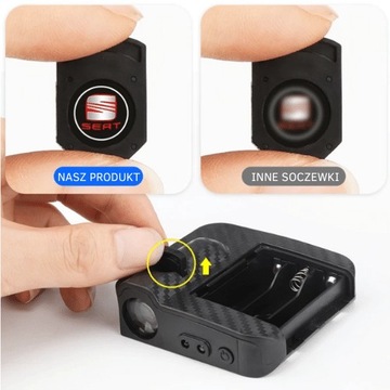 СВЕТОВЫЙ ПРОЕКТОР SKODA 2в1 СВЕТОДИОДНЫЙ ПРОЕКТОР 3D ЛОГОТИП ДЛЯ СВЕТОДИОДНОГО АВТОМОБИЛЯ + БЕСПЛАТНО