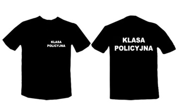Koszulka POLICJA Koszulki KLASA POLICYJNA