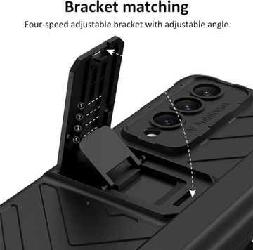Чехол Hinge Pen Box для телефона Samsung Galaxy Z Fold 4, магнитный