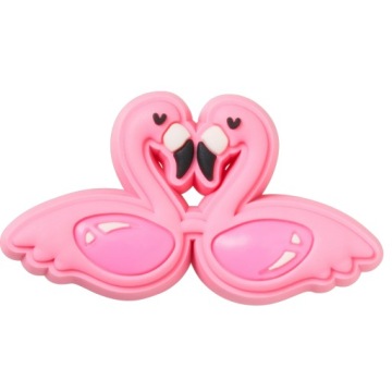 Crocs Jibbitz Pin для обуви Фламинго