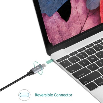 AUKEY CB-CD6 нейлоновый кабель USB C - USB C 2 м