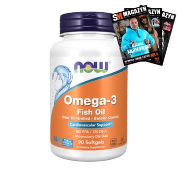 NOW FOODS ULTRA OMEGA-3 1000mg WZROK SERCE 90kaps