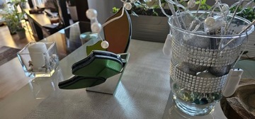 Красивое украшение, бабочка, стеклянное зеркало, световой эффект, красивый для подарка