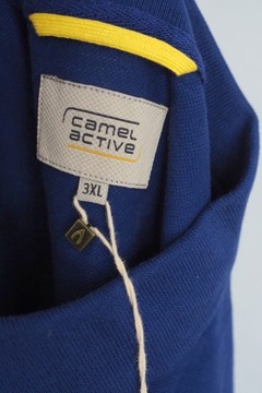 Camel Active Męska Koszulka Polo Niebieska 3XL