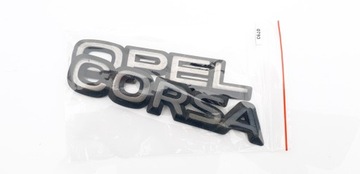 OPEL CORSA B ZNAK ZNAKY ZADNÍ KRYT KUFRU