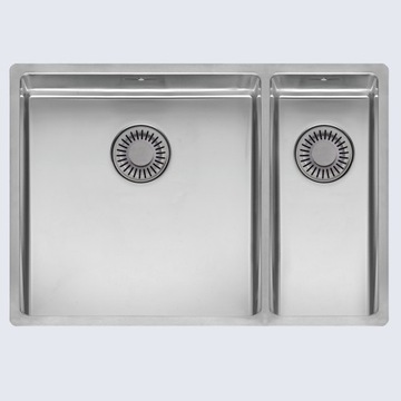 Zlew Reginox New York 18x40+40x40 inox