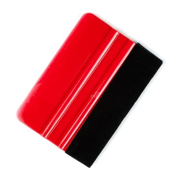 Rakla z filcem 100x70 mm do aplikacji folii / Alkotest w zestawie !