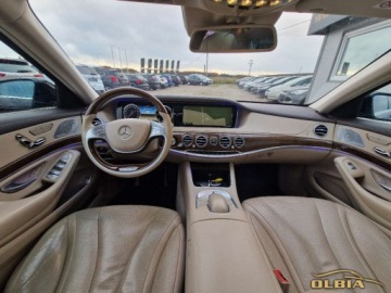Mercedes Klasa S W222 Limuzyna 350 Blue TEC 258KM 2014 Mercedes-Benz Klasa S S350 CDI Bi-Xenon Panorama dach , Skory, Zadbany, zdjęcie 4
