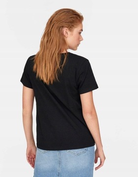 Stradivarius onu T-SHIRT CZARNY NADRUK S XXJ