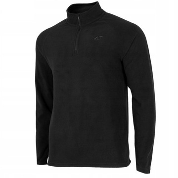 4F MĘSKA BLUZA GOLF POLAROWY BIMP010 BLACK XL