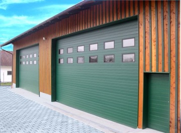 ПРОДЮСЕР!!! Промышленные секционные гаражные ворота
