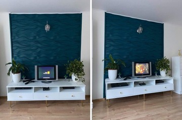 3D стеновые панели 60х60 ЗЕФИР 12шт=4,32м2 БЕЛЫЙ