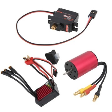 Бесщеточный двигатель SurpassHobby 3300KV 25A ESC 17G Набор из 59 шт.