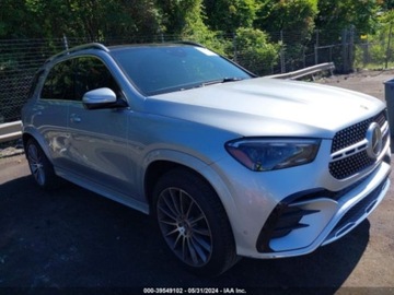 Mercedes GLE V167 2024 Mercedes-Benz GLE 2024r, 450, 3.0L, 4x4 3.0 Benzyna 429KM, zdjęcie 1