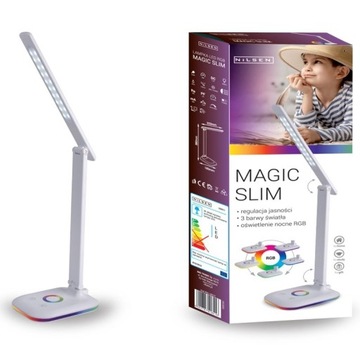 NILSEN LAMPKA BIURKOWA NOCNA MAGIC SLIM 8W LED